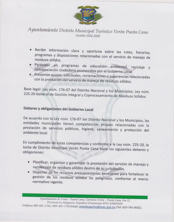 Derechos y obligaciones